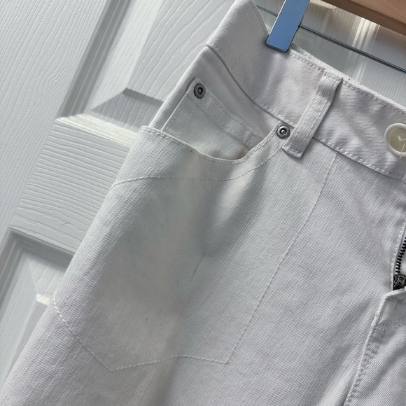 DKNY Stretch Ankle Zipper Pocket Adjustable Casual Jeans - Picture 5 of 8